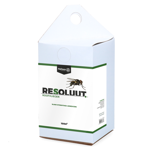 Resoluut Roofvliegen 100m2