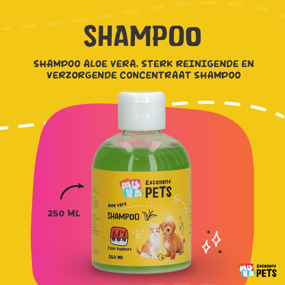 Excellent Pets Shampoo Aloe Vera 250 ml