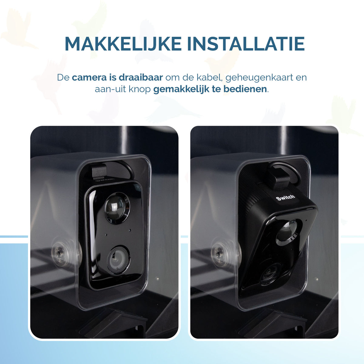 AI Bird Feeder met Camera