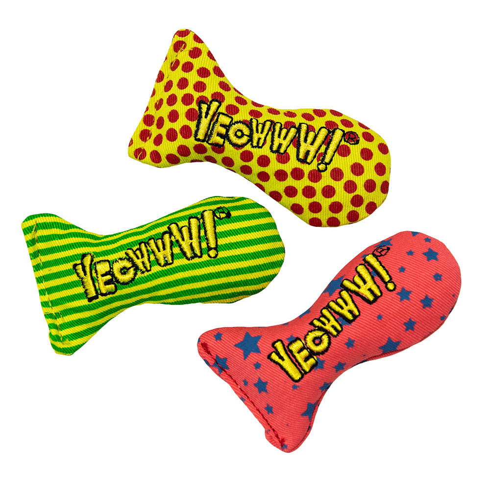 Yeowww! Stinkies Catnip Sardines Trio
