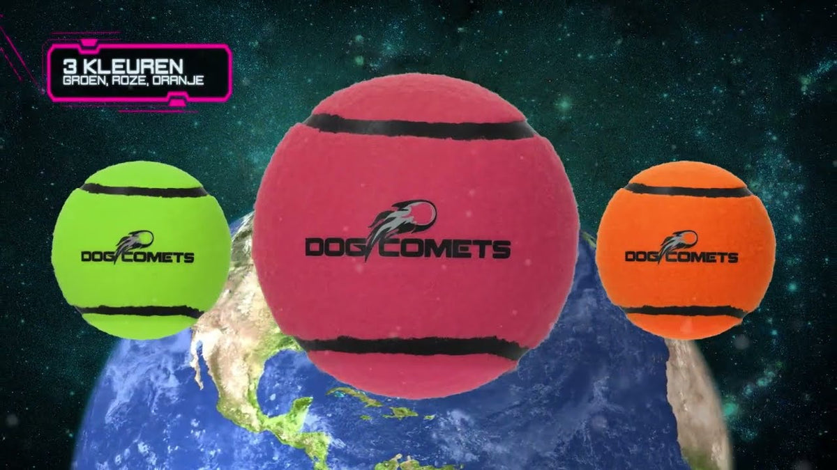 Dog Comets Tennisbal Met Pieper Neutron Star L Groen