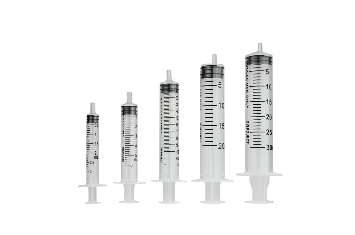 Génia Dispoject 3-delige Wegwerpspuit 20 ml